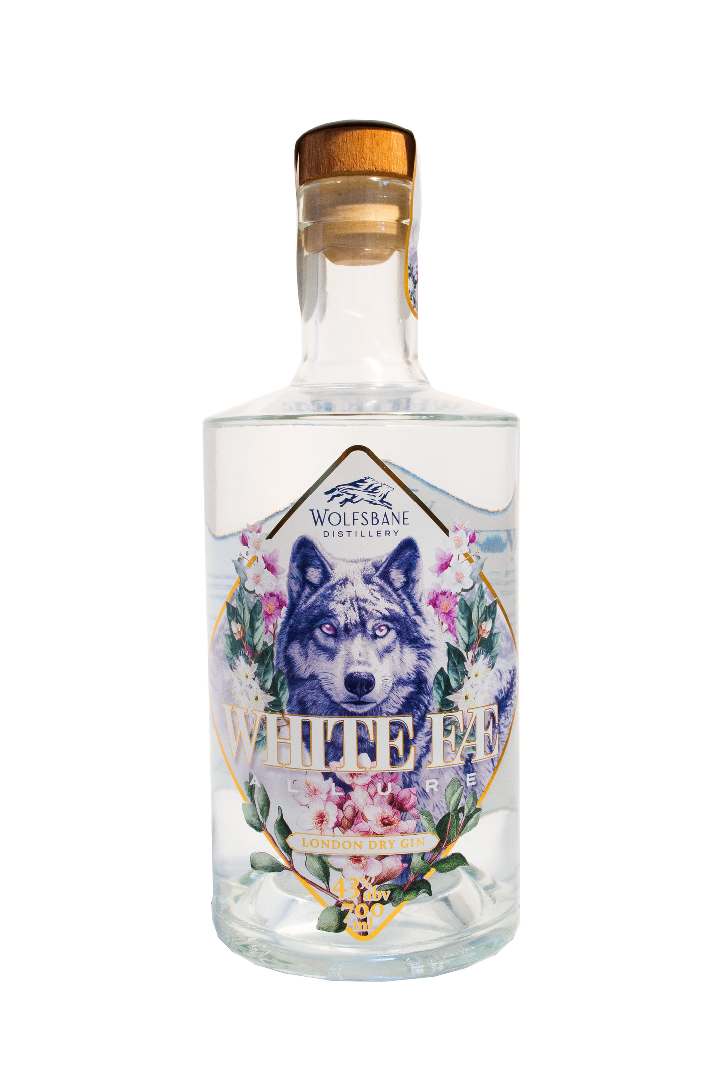 Wolfsbane White Fae Allure London Dry Gin