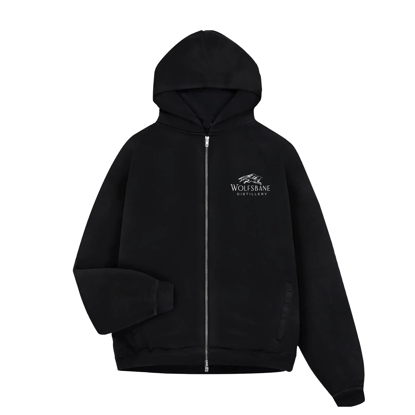 Deluxe Wolfsbane Hooded Jumper (Black)